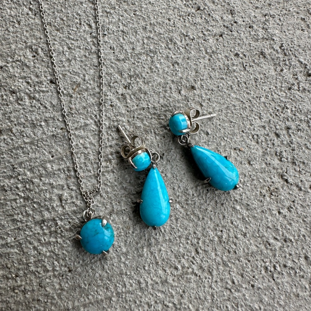 Turquoise Jewelry Set (Skydog)
